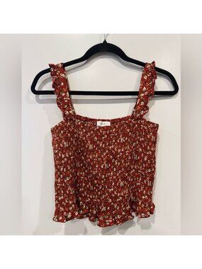 Floral Top Size Large